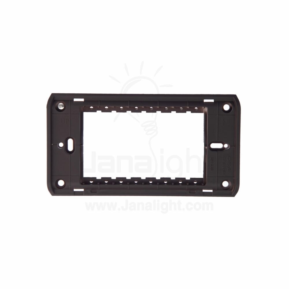 OSA شاسية رباعي بني 3 osa Quadruple Plastic chassis dark brown